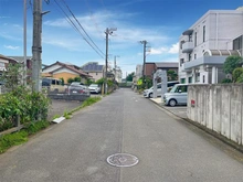 【神奈川県/藤沢市湘南台】藤沢市湘南台5丁目　売地 前面道路