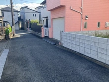 【神奈川県/相模原市南区豊町】相模原市南区豊町　古家付き土地 前面道路