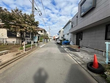 【神奈川県/相模原市南区相模台】相模原市南区相模台6丁目　土地 前面道路