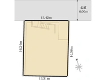 【東京都/町田市成瀬】町田市成瀬1丁目　土地 区画図