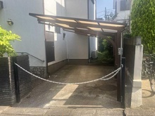 【東京都/町田市東玉川学園】町田市東玉川学園1丁目　土地 現地（古家あり）：敷地内（現況：カーポートスペース）