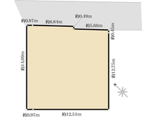 【東京都/町田市森野】町田市森野6丁目　土地 区画図
