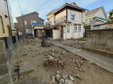 【神奈川県/横浜市南区中里】南区中里1丁目　売地 現地（古家あり）：現地写真