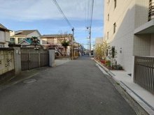 【神奈川県/横浜市南区中里】南区中里1丁目　売地 前面道路：前面道路幅員　約4.6ｍ