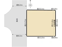 【神奈川県/横浜市保土ケ谷区初音ケ丘】横浜市保土ヶ谷区初音ヶ丘～土地～ 区画図