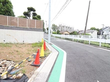 【神奈川県/横浜市中区立野】中区立野　売地 前面道路