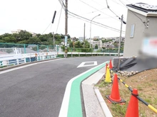 【神奈川県/横浜市中区立野】中区立野　売地 前面道路