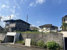 【神奈川県/横浜市青葉区市ケ尾町】青葉区市ケ尾町　売地 現地
