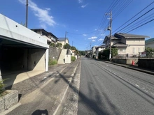【神奈川県/横浜市青葉区市ケ尾町】青葉区市ケ尾町　売地 前面道路