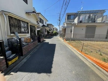 【神奈川県/横浜市神奈川区西寺尾】神奈川区西寺尾3丁目　売地 前面道路