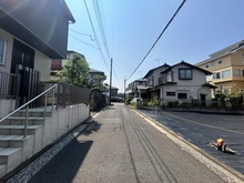 【神奈川県/横浜市中区豆口台】中区豆口台　売地 前面道路