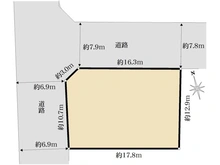 【神奈川県/横浜市泉区下飯田町】横浜市泉区下飯田町 土地 区画図
