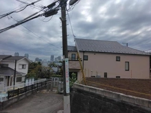 【神奈川県/横浜市神奈川区旭ケ丘】神奈川区旭ヶ丘　売地 現地