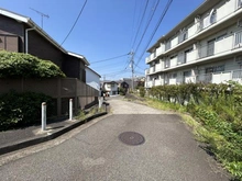 【神奈川県/横浜市神奈川区三ツ沢中町】神奈川区三ツ沢中町　古家付き売地 前面道路