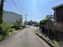 【神奈川県/横浜市神奈川区三ツ沢中町】神奈川区三ツ沢中町　古家付き売地 前面道路