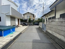 【神奈川県/藤沢市鵠沼海岸】藤沢市鵠沼海岸6丁目　古家付土地 前面道路