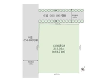 【神奈川県/鎌倉市腰越】鎌倉市腰越　土地 区画図