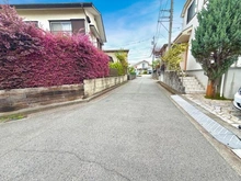 【神奈川県/茅ヶ崎市松が丘】茅ヶ崎市松が丘2丁目　古家付土地 前面道路：南東側公道