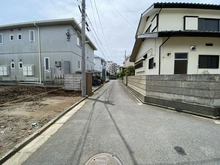 【神奈川県/藤沢市鵠沼海岸】藤沢市鵠沼海岸6丁目　土地　2区画/全2区画 前面道路