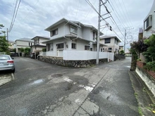 【神奈川県/茅ヶ崎市松が丘】茅ヶ崎市松が丘2丁目　古家付土地 前面道路