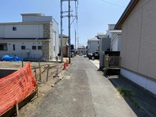 【神奈川県/藤沢市片瀬】藤沢市片瀬4丁目　土地 前面道路