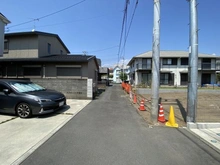 【神奈川県/藤沢市片瀬】藤沢市片瀬4丁目　土地 前面道路