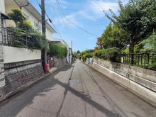 【神奈川県/藤沢市片瀬山】藤沢市片瀬山3丁目　土地 前面道路