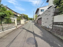 【神奈川県/藤沢市片瀬山】藤沢市片瀬山3丁目　土地 前面道路