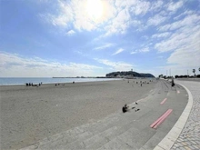 【神奈川県/藤沢市片瀬山】藤沢市片瀬山3丁目　土地 東浜海水浴場（現地より約2,200m）