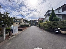 【神奈川県/平塚市真田】平塚市真田4丁目　売地 前面道路