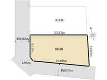 【神奈川県/藤沢市弥勒寺】藤沢市弥勒寺4丁目　B区画 区画図