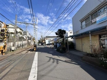 【神奈川県/藤沢市鵠沼藤が谷】藤沢市鵠沼藤が谷2丁目　土地 前面道路