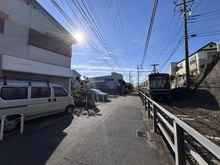 【神奈川県/藤沢市鵠沼藤が谷】藤沢市鵠沼藤が谷2丁目　土地 前面道路