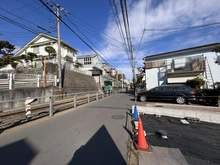 【神奈川県/藤沢市鵠沼藤が谷】藤沢市鵠沼藤が谷2丁目　土地 前面道路