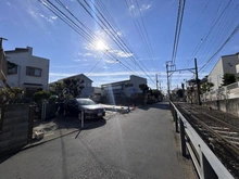 【神奈川県/藤沢市鵠沼藤が谷】藤沢市鵠沼藤が谷2丁目　土地 前面道路