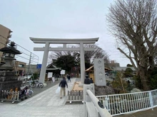 【神奈川県/藤沢市藤沢】藤沢市藤沢2丁目　土地 白旗神社（現地より約280m）