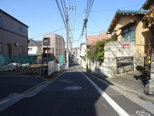 【東京都/中野区上高田】中野区上高田1丁目　売地 前面道路