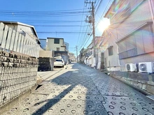 【埼玉県/朝霞市溝沼】埼玉県朝霞市溝沼6丁目　売地 前面道路