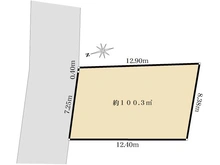 【埼玉県/朝霞市溝沼】埼玉県朝霞市溝沼6丁目　売地 区画図