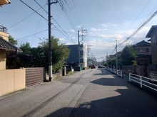 【埼玉県/越谷市東柳田町】埼玉県越谷市東柳田町　建物付き売地 前面道路