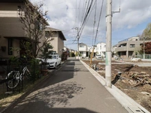 【東京都/練馬区石神井台】練馬区石神井台一丁目　売地 前面道路