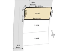 【東京都/新宿区天神町】新宿区天神町 土地 （1区画） 区画図