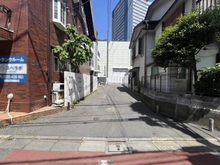 【東京都/渋谷区代々木】渋谷区代々木三丁目　売地 前面道路