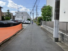 【東京都/三鷹市上連雀】三鷹市上連雀三丁目　売地　(2)区画 前面道路