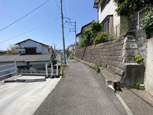 【神奈川県/横浜市磯子区田中】横浜市磯子区田中2丁目　土地 前面道路
