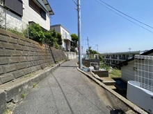 【神奈川県/横浜市磯子区田中】横浜市磯子区田中2丁目　土地 前面道路