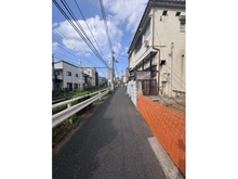 【東京都/豊島区西巣鴨】豊島区西巣鴨二丁目　建築条件付き売地 前面道路