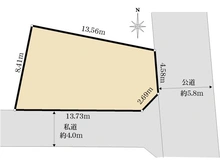 【東京都/板橋区徳丸】板橋区徳丸3丁目 土地 区画図
