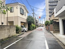【東京都/新宿区西落合】新宿区西落合四丁目　売地 前面道路