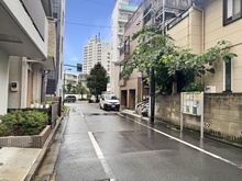 【東京都/新宿区西落合】新宿区西落合四丁目　売地 前面道路